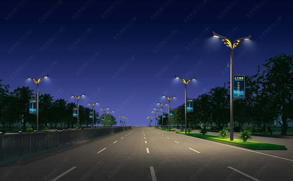 智慧路燈，智慧路燈廠家，智慧路燈屏